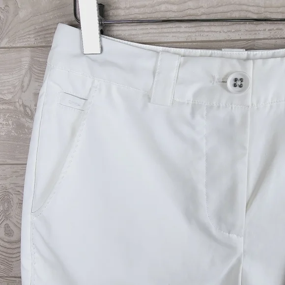 Nike Golf Tour Performance Dri-Fit Women's White Shorts NWT, size 2 - Picture 8 of 13